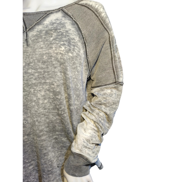 Marc New York Womens Pullover Long Sleeve Vintage Washed Sweatshirt Gray Medium - Picture 11 of 16